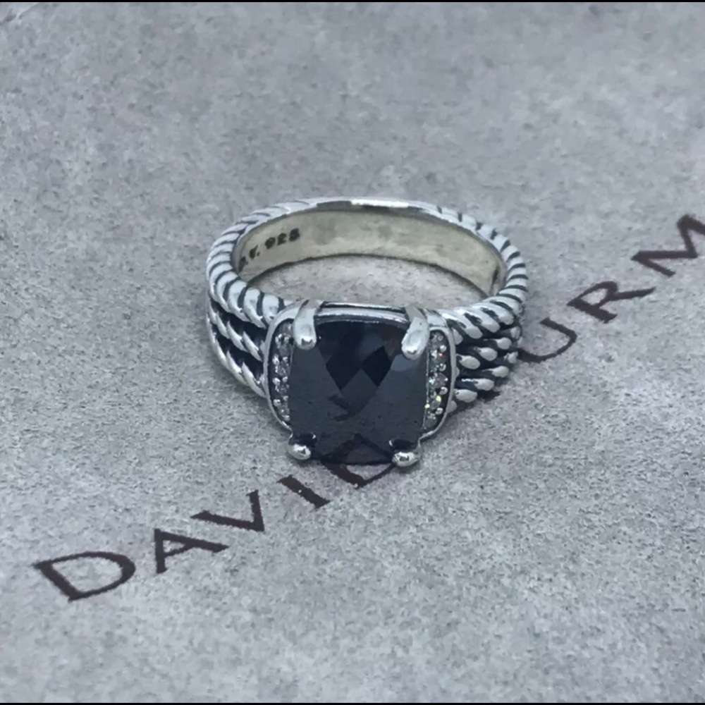 COPY - 🌼DAVID YURMAN SSilver 10x8mm PET WHEATON HEMATITE